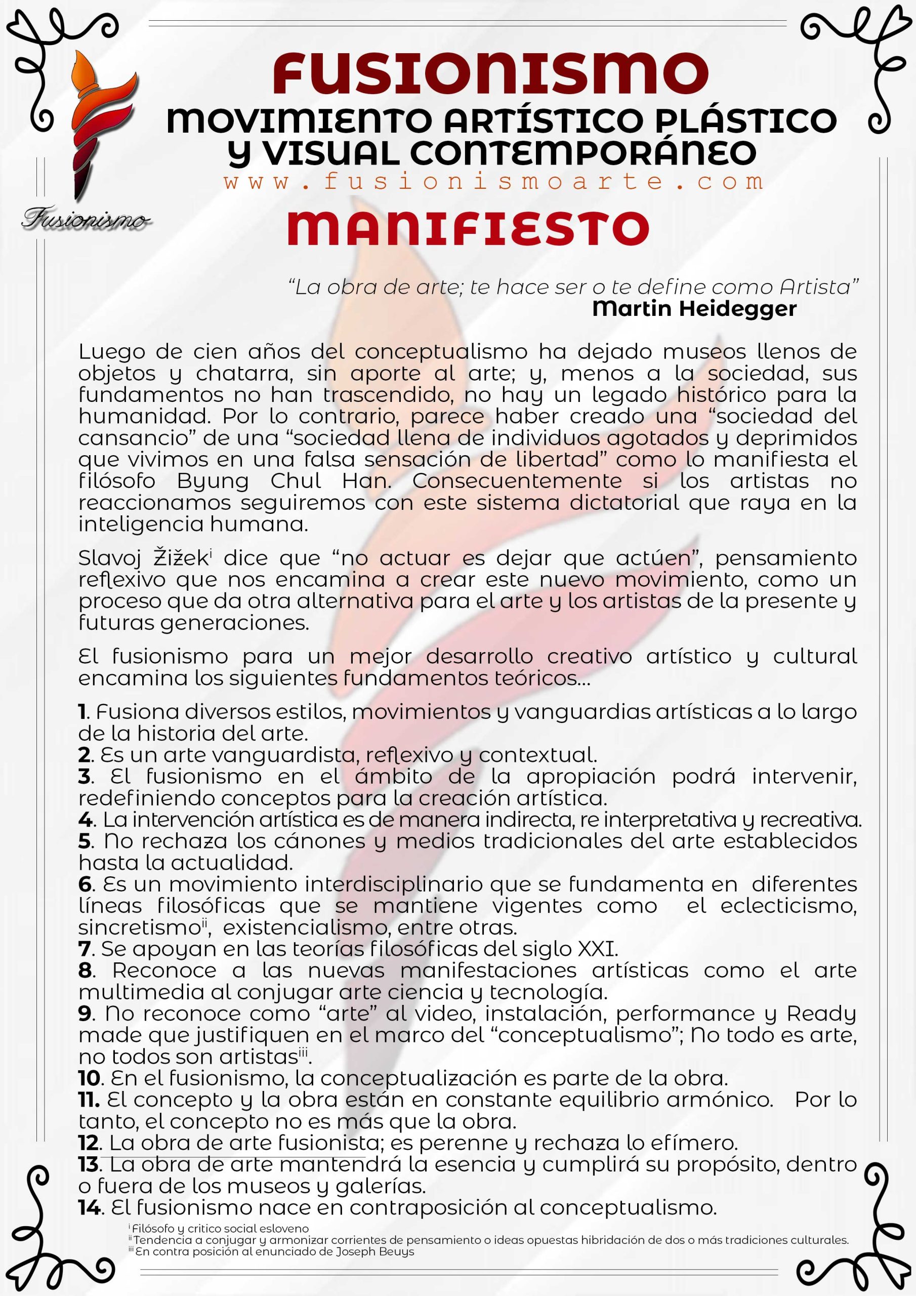 manifiesto manifiesto